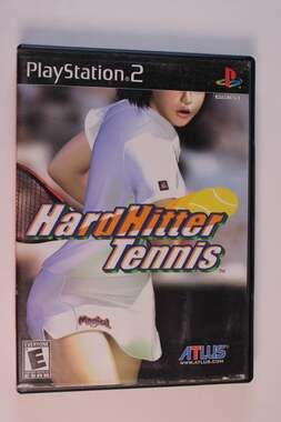 Hard Hitter Tennis (Sony PlayStation 2, PS2) Authentic, Complete, Tested/Works